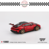MINI GT 1/64 #1060 PORSCHE 911 (992) GT3 RS WEISSACH PACKAGE GUARDS RED