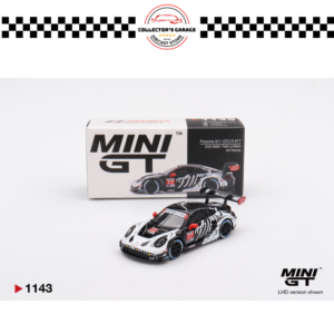 MINI GT 1/64 #1143 PORSCHE 911 GT3 R #77 AO RACING 2025 IMSA PETIT LE MANS