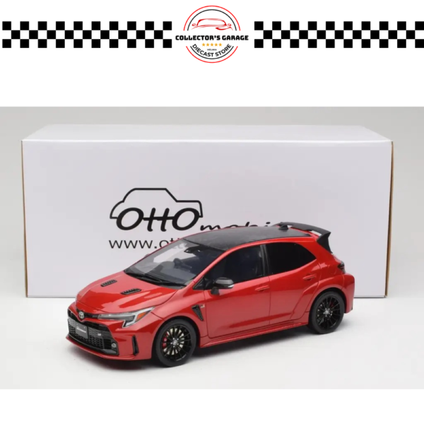 OTTOMOBILE 1/18 TOYOTA COROLLA GR CIRCUIT EDITION SUPERSONIC RED 2022