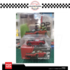 POP RACE 1/64 MAZDA RX-7 WIDEBODY METALLIC RED