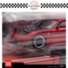 POP RACE 1/64 MAZDA RX-7 WIDEBODY METALLIC RED